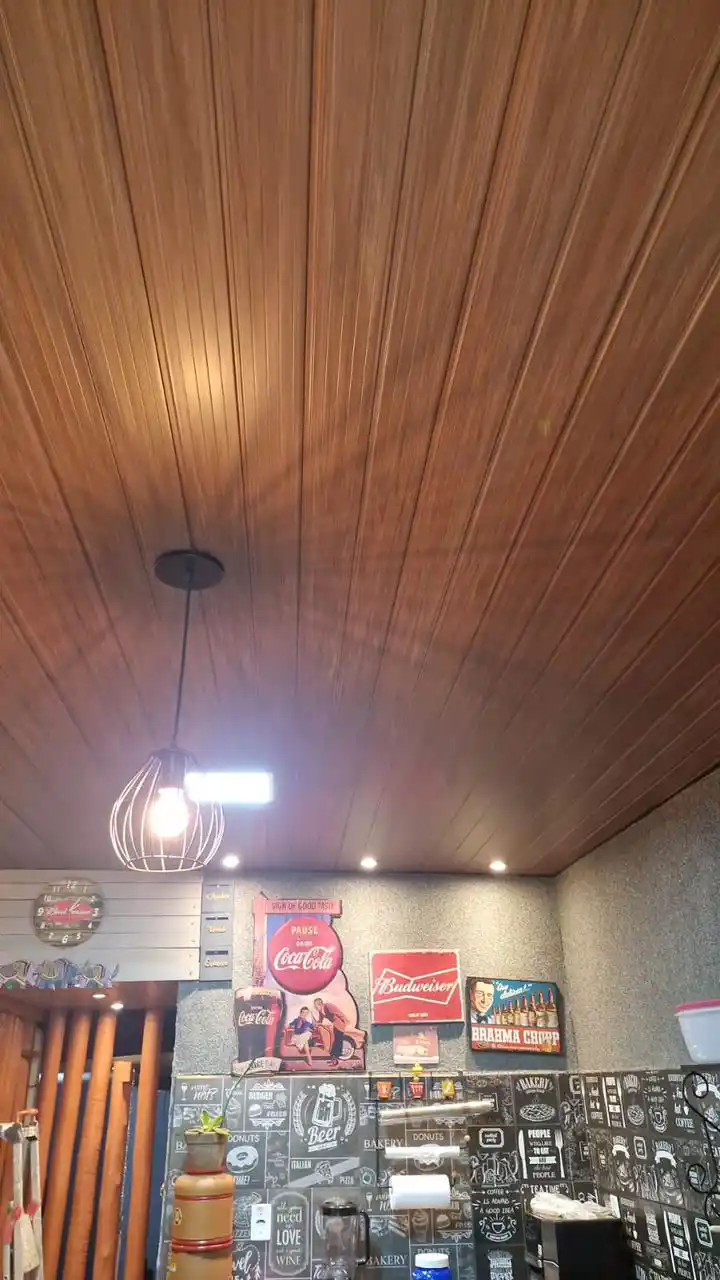 Forro PVC amadeirado em Uberlândia para comércio